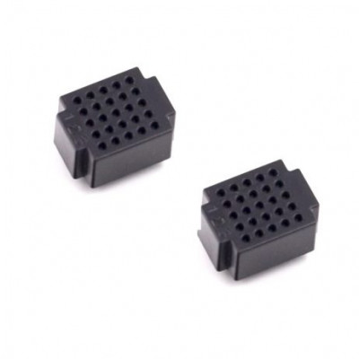 XF-25 Ultra Mini Breadboard Black - 2 Pieces Pack