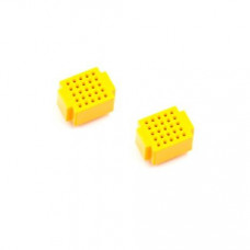 XF-25 Ultra Mini Breadboard Yellow - 2 Pieces pack