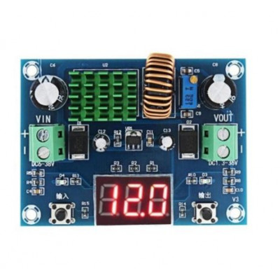 XH-M291 Digital Voltage Regulator Module DCDC XL4015E1 Switch Type Voltage Regulator Output 1.3-36V Current 5A Max