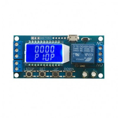 XY-LJ02 6-30V Micro USB Digital LCD Display Time Module