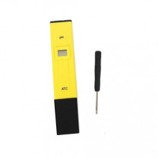 Yellow 0.1 Resolution Digital PH Meter Tester Instruments With ATC 0.0-14.0pH