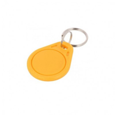 Yellow Blank Waterproof 125KHz T5577 EM4305 Reproducible RFID ID Tag