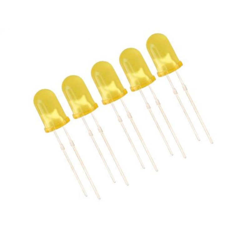 adgang ego Robust Yellow LED - 5mm Diffused buy online at Best Price in India -  ElectronicsComp.com