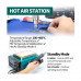 YIHUA 853AAA-I basic version 3 in 1 digital SMD soldering desoldering hot air gun preheat BGA rework soldering station