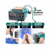 YIHUA 853AAA-I basic version 3 in 1 digital SMD soldering desoldering hot air gun preheat BGA rework soldering station
