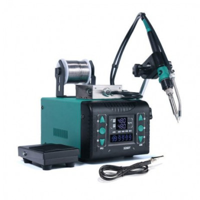 YIHUA 928DT anti static lead free rework station foot operate tin auto soldering iron constant temperature soldering station 60W YIHUA 928DT anti static lead free rework station foot operate tin auto soldering iron constant temperature soldering station 60W