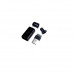 YT2153Y Micro USB 4pin Male Connector for Charging / Data - OTG Cable-Unassembled